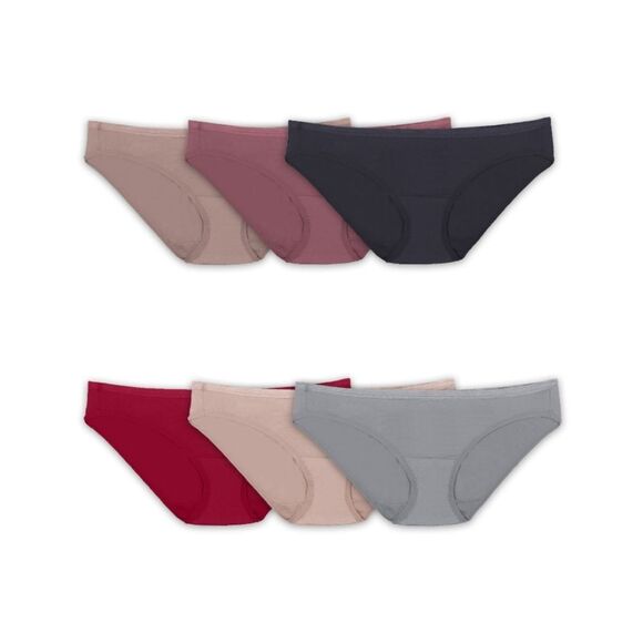 Fruit of the Loom Women's Microfiber Bikini Panties Size 7/L - Picture 1 of 6